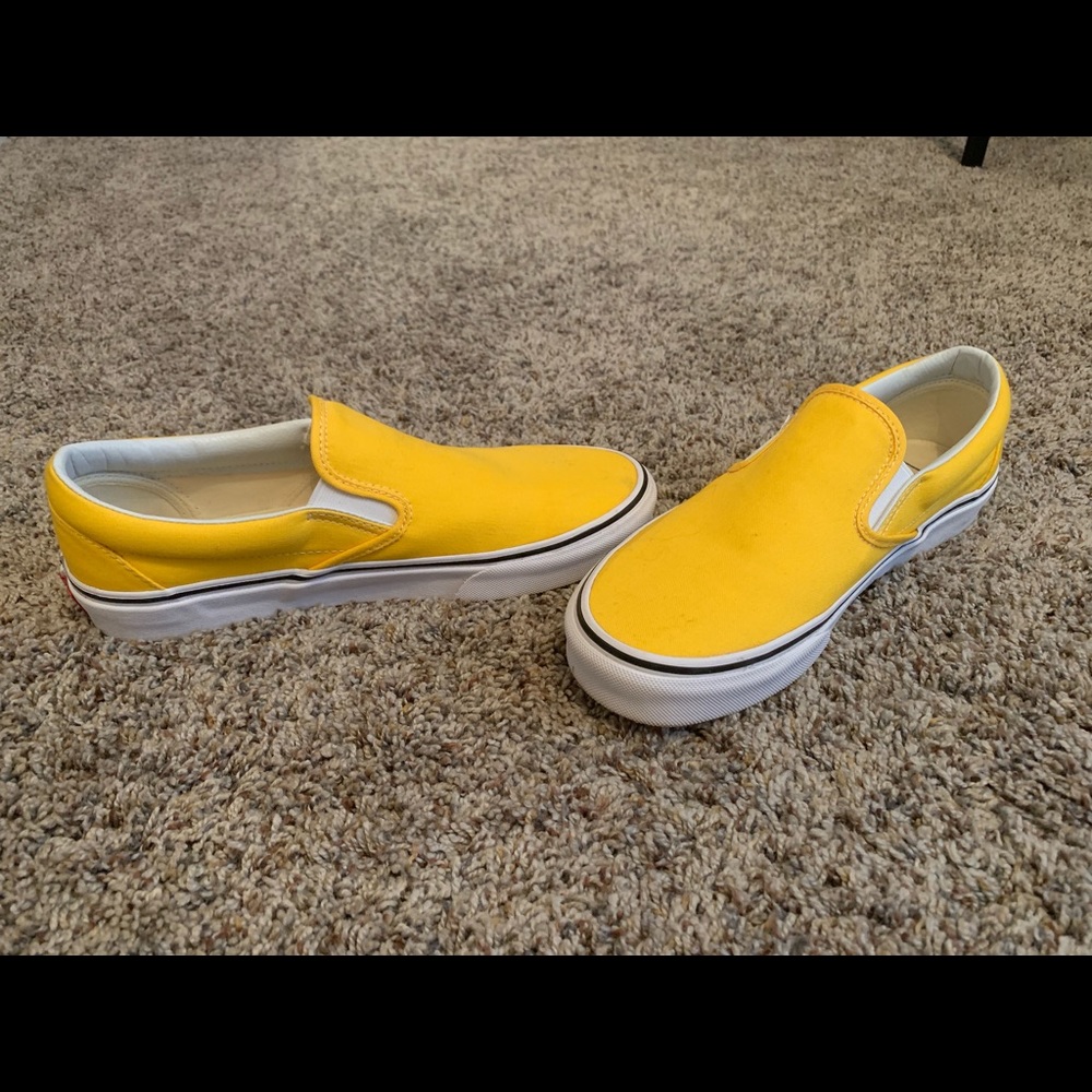 Yellow Unisex Vans